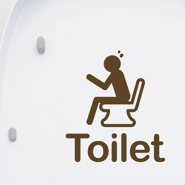 그래픽스티커 (LSL-009) Toilet&amp;Kitchen 라이프스티커/심플/아이콘