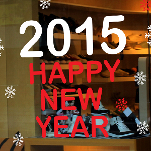 크리스마스스티커 (CHW-117) 2015 Happy New Year