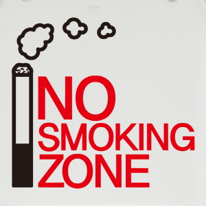 (SMP-019) 금연스티커_담배연기 NO SMOKING ZONE
