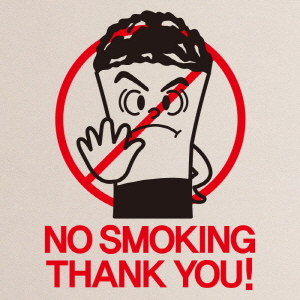 (SMP-059) 금연스티커_담배꽁초 NO SMOKING THANK YOU