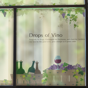 안개글라스시트지(BSC-185) Drops of Vino