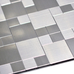 점착식 알미늄 메탈타일 2톤정방사각 (HMT99304) /알루미늄타일/스틸타일