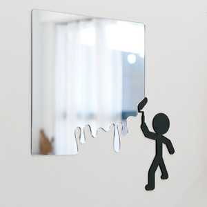 페인팅 벽거울  /디자인거울/인테리어거울