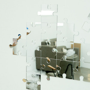 퍼즐 거울  /디자인거울/인테리어거울