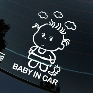 (LSC-004) 그래픽스티커_Baby in car_mk04
