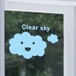 그래픽스티커 (LSF-006) 맑은하늘