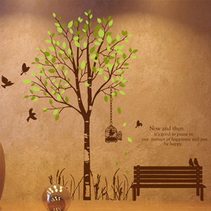 그래픽스티커 pm010-네이쳐스토리4(자작나무 숲의하루)